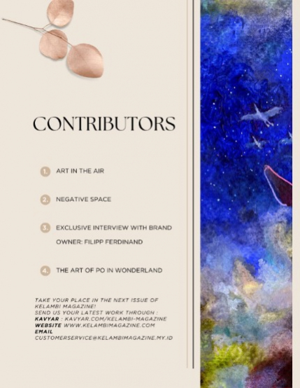 Kelambi Magazine Special Visual Art September Edition Vol 077, page 4