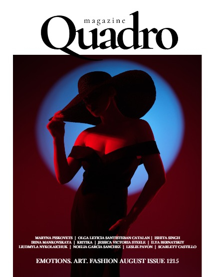 QUADRO MAGAZINE - EMOTIONS. ART. FASHION AUGUST (Vol 1215), page 1
