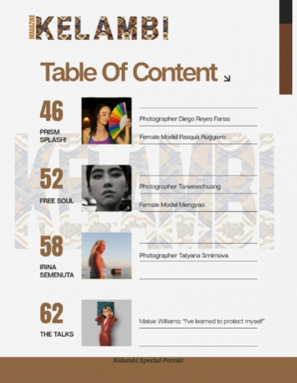 Kelambi Magazine Special Potrait Issue 4th September 2025, page 5