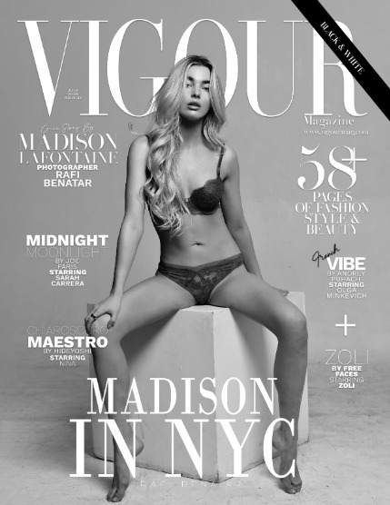 VIGOUR MAGAZINE The Black And White | July 2026 | Issue 02, page 1