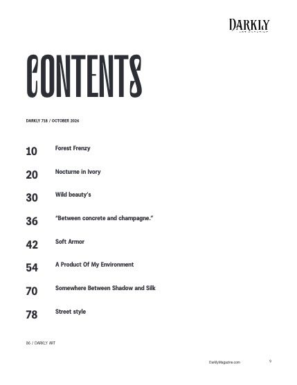 Даркли, журнал. Октябрь 2026, выпуск 718 (Darkly Issue 718 vol 2, October 2026), page 9