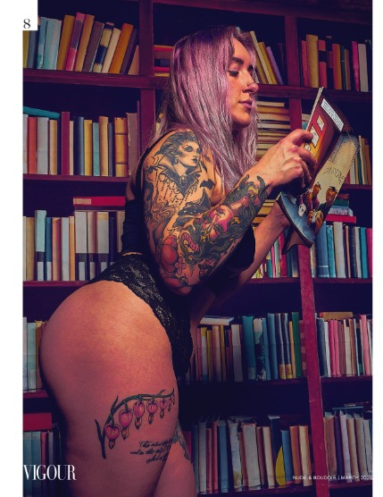 VIGOUR MAGAZINE Nude & Boudoir | March 2025 | Issue 01, page 8