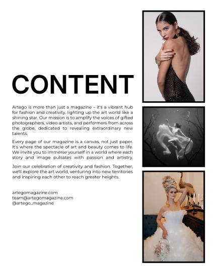 ARTEGO MAGAZINE - PORTRAIT JANUARY ISSUE 1179, page 2