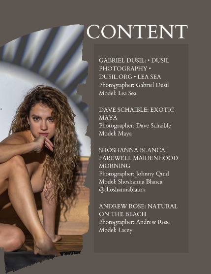 Bold & Beyond Artistic Nude (Issue 610 November 2025), page 2