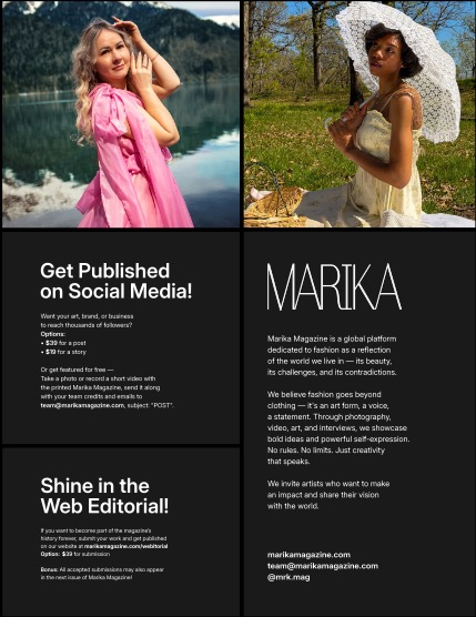 MARIKA MAGAZINE PORTRAIT (ISSUE 6326 - JUNE), page 2