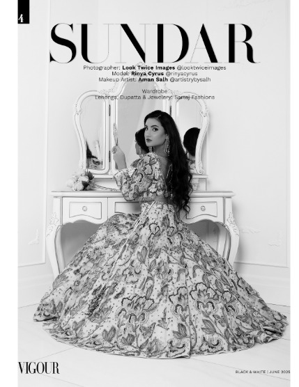 VIGOUR MAGAZINE Black And White | June 2025 | Issue 01, page 4