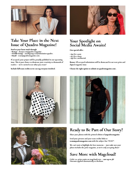 QUADRO MAGAZINE - FASHION & GLAMOUR OCTOBER (Vol 1317), page 3