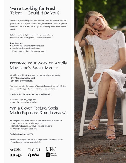 ARTELLS MAGAZINE - PORTRAIT AUGUST (Vol 4241), page 3