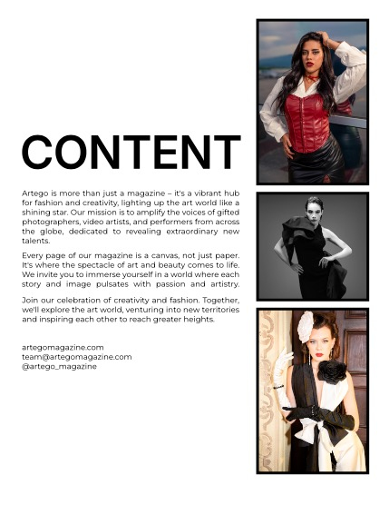 ARTEGO MAGAZINE - FASHION & GLAMOUR JUNE ISSUE 904, page 2