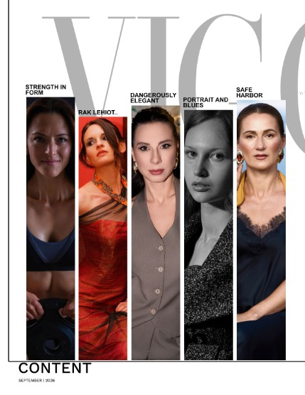 VIGOUR MAGAZINE The Fashion & Beauty | September 2026 | Issue 05, page 2