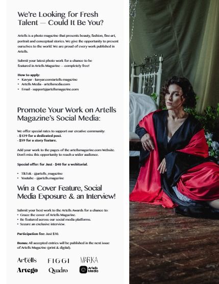Артеллс, журнал. Портрет, октябрь, выпуск 4323 (ARTELLS MAGAZINE - PORTRAIT OCTOBER (Vol 4323)), page 3