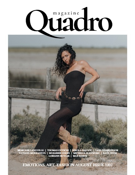 QUADRO MAGAZINE - EMOTIONS. ART. FASHION AUGUST (Vol 1207), page 1
