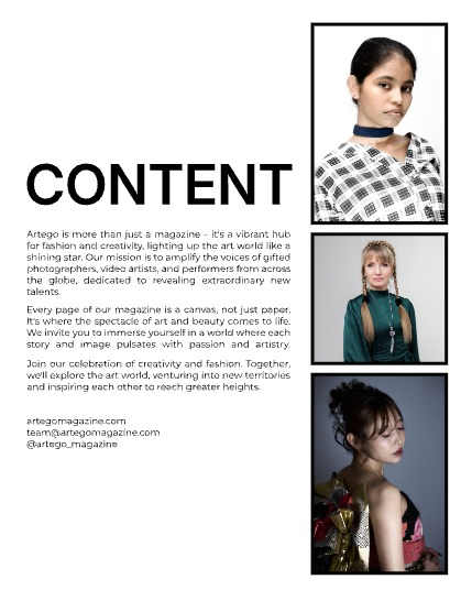 ARTEGO MAGAZINE - PORTRAIT MAY ISSUE 1366, page 2