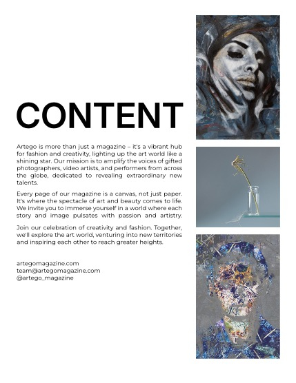 ARTEGO MAGAZINE - FINE-ART & AI MARCH ISSUE 709, page 2