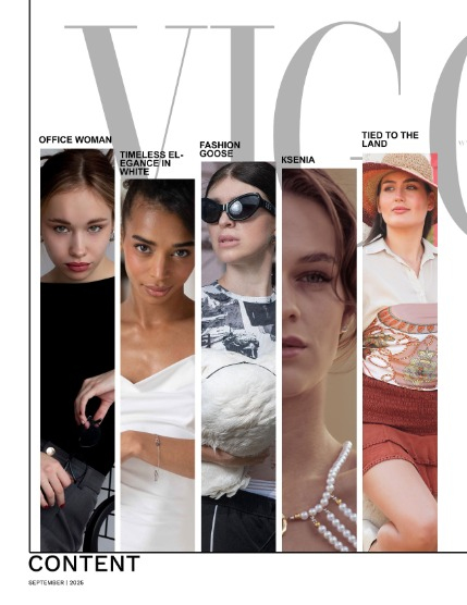 VIGOUR MAGAZINE Fashion & Beauty | September 2025 | Issue 01, page 2
