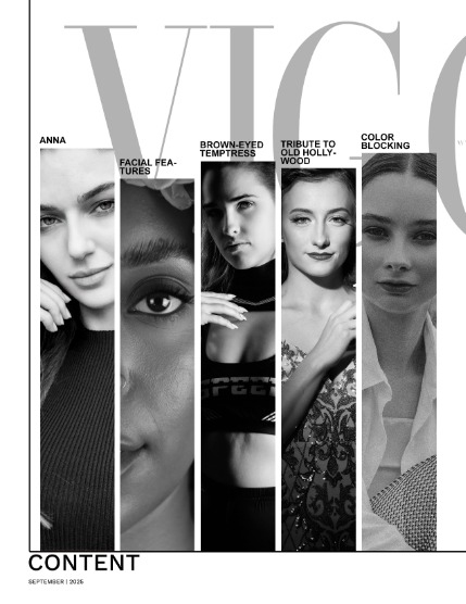 VIGOUR MAGAZINE The Black And White | September 2025 | Issue 01, page 2