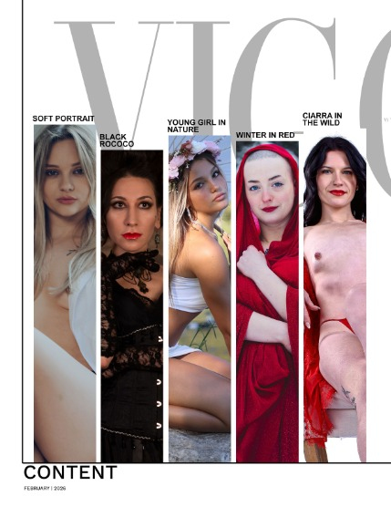 VIGOUR MAGAZINE The Nude & Boudoir | February 2026 | Issue 02, page 2
