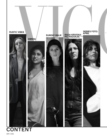 VIGOUR MAGAZINE Black And White | May 2025 | Issue 02, page 2