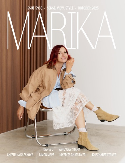 MARIKA MAGAZINE SENSE. VIEW. STYLE (ISSUE 5988 - October), page 1