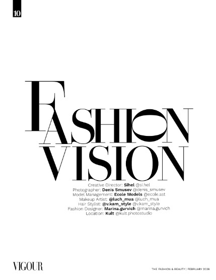 VIGOUR MAGAZINE Fashion & Beauty | February 2026 | Issue 02, page 10