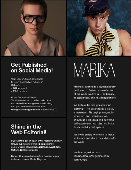 MARIKA MAGAZINE MEN (ISSUE 6284 - MAY), page 2
