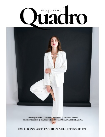 QUADRO MAGAZINE - EMOTIONS. ART. FASHION AUGUST (Vol 1211), page 1