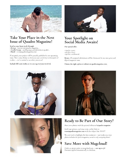 QUADRO MAGAZINE - MEN MARCH (Vol 1494), page 3