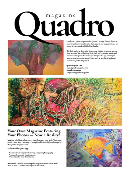 QUADRO MAGAZINE - EMOTIONS. ART. FASHION AUGUST (Vol 1208), page 2