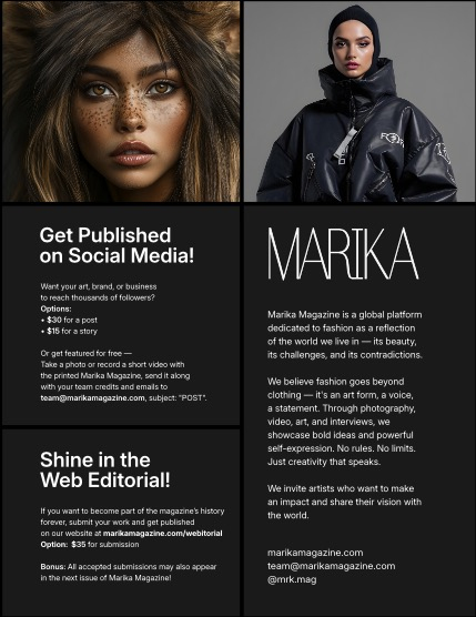 MARIKA MAGAZINE FINE-ART & AI (ISSUE 5881 - SEPTEMBER), page 2