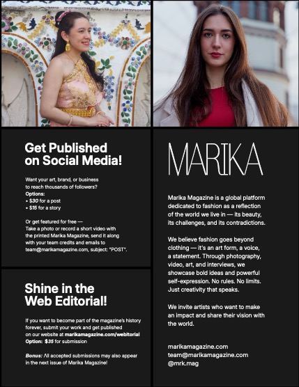 MARIKA MAGAZINE PORTRAIT (ISSUE 6140 - JANUARY), page 2
