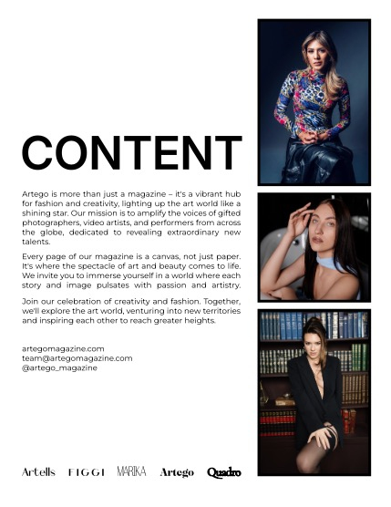 ARTEGO MAGAZINE - PORTRAIT MARCH ISSUE 1276, page 2