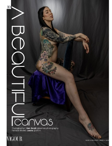 VIGOUR MAGAZINE Nude & Boudoir | March 2025 | Issue 01, page 10