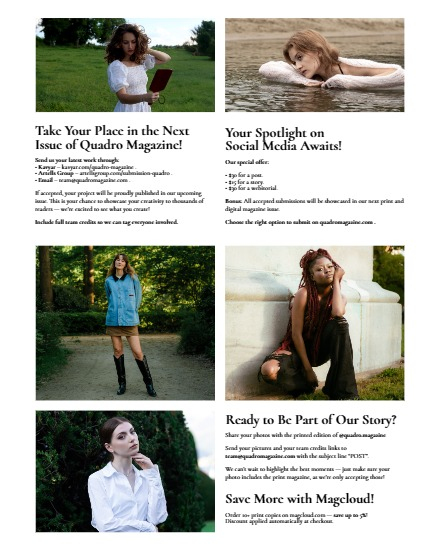 QUADRO MAGAZINE - PORTRAIT AUGUST (Vol 1252), page 3