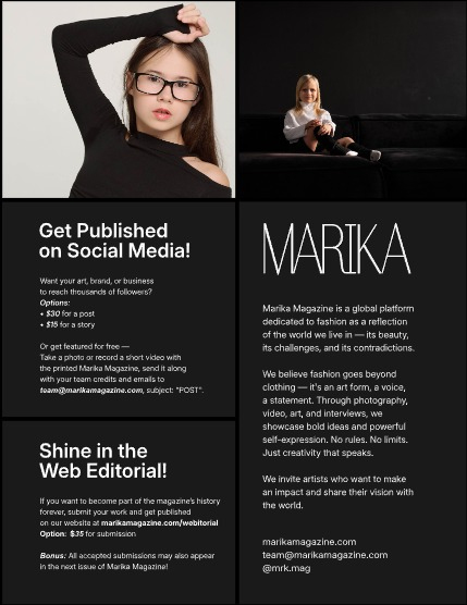 MARIKA MAGAZINE TEEN & KIDS (ISSUE 6027 - NOVEMBER), page 2