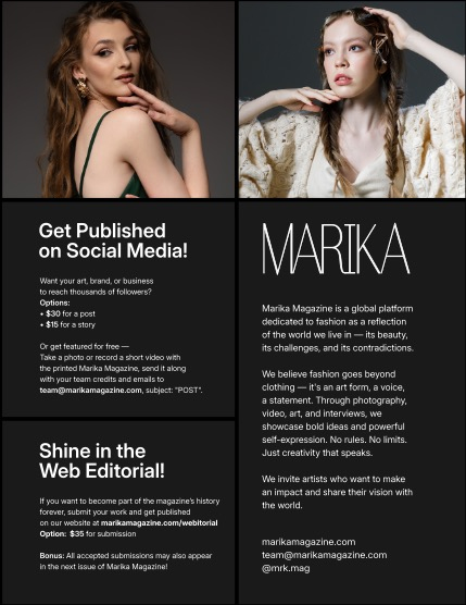 MARIKA MAGAZINE FASHION & GLAMOUR (ISSUE 6133 - JANUARY), page 2