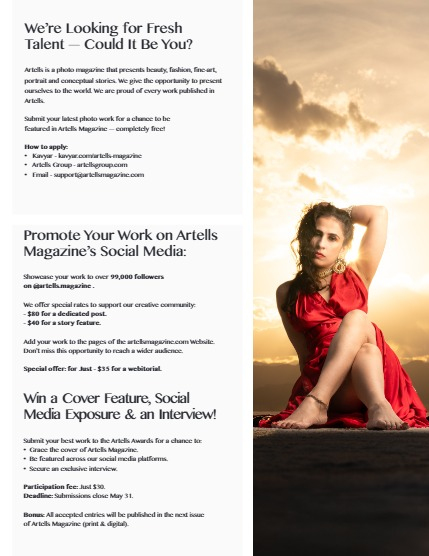 ARTELLS MAGAZINE - PORTRAIT JUNE (Vol 3333), page 3