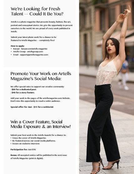 ARTELLS MAGAZINE - PORTRAIT NOVEMBER (Vol 3712), page 3