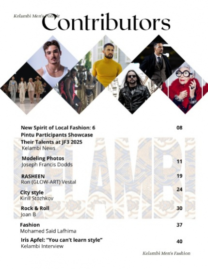 Kelambi Magazine Mens Fashion Potrait 3rd August 2025, page 4