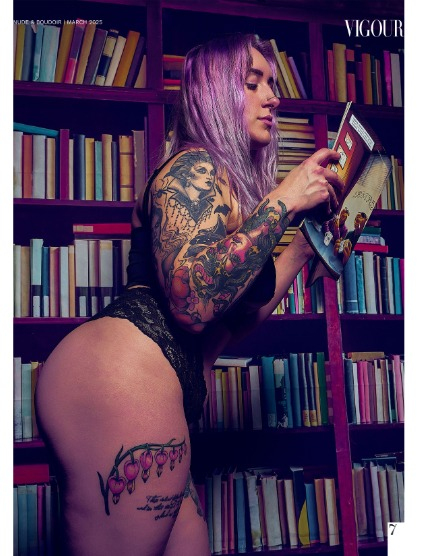 VIGOUR MAGAZINE Nude & Boudoir | March 2025 | Issue 01, page 7