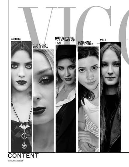 VIGOUR MAGAZINE The Black And White | September 2025 | Issue 02, page 2