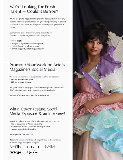 ARTELLS MAGAZINE - FASHION & GLAMOUR MARCH (Vol 3928), page 3