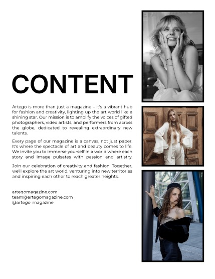 ARTEGO MAGAZINE - FASHION & GLAMOUR SEPTEMBER ISSUE 1051, page 2