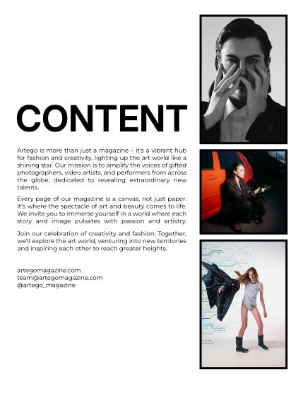 ARTEGO MAGAZINE - FASHION & GLAMOUR JANUARY ISSUE 1199, page 2