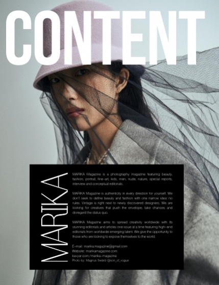 MARIKA MAGAZINE PORTRAIT ISSUE 3844 APRIL, page 2