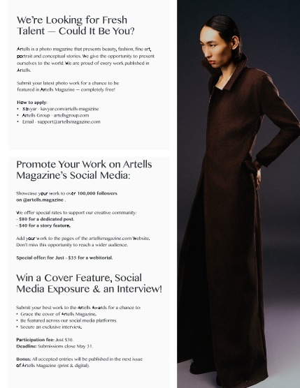 ARTELLS MAGAZINE - FASHION & GLAMOUR JUNE (Vol 3263), page 3