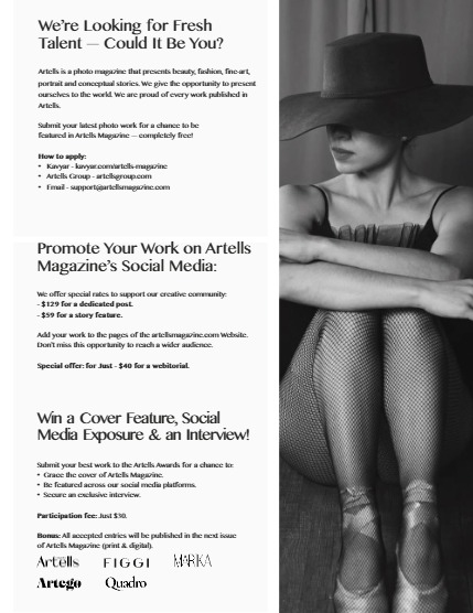 ARTELLS MAGAZINE - PORTRAIT APRIL (Vol 4016), page 3