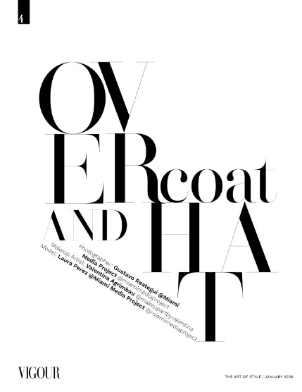 VIGOUR MAGAZINE The Art of Style | January 2026 | Issue 02, page 4