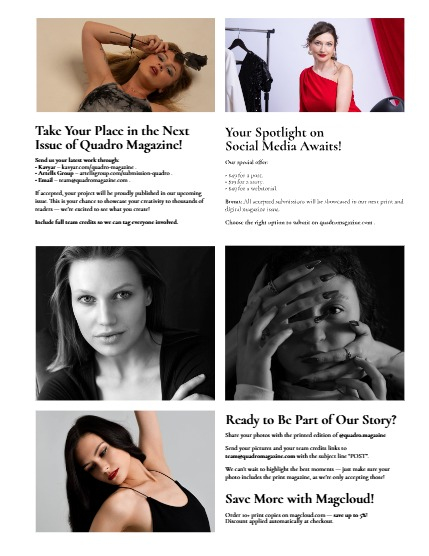 QUADRO MAGAZINE - PORTRAIT JULY (Vol 1685), page 3