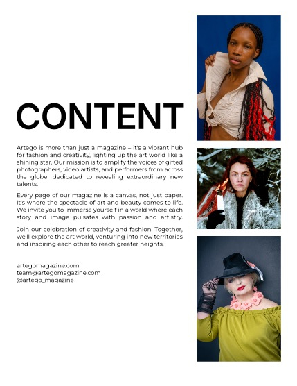 ARTEGO MAGAZINE - PORTRAIT APRIL ISSUE 819, page 2