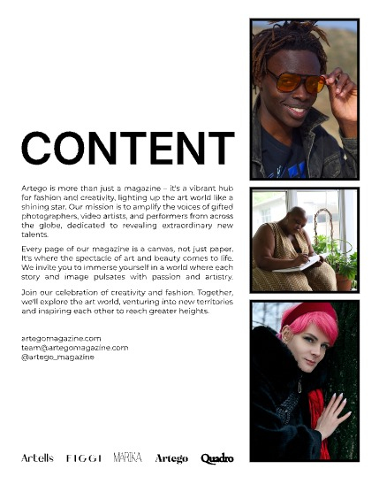 ARTEGO MAGAZINE - PORTRAIT MAY ISSUE 1365, page 2